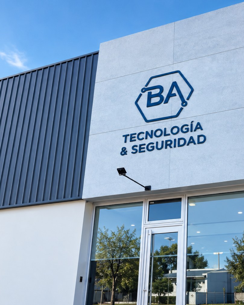 Fachada del edificio de BA Tecnología & Seguridad